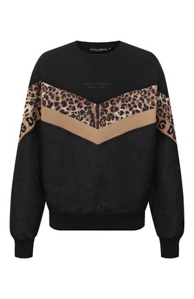 Мужской свитшот DOLCE & GABBANA черного цвета по цене 85500 руб., арт. G9UZ2Z/G7YRX | Фото 1 Мужской свитшот DOLCE & GABBANA черного цвета, арт. G9UZ2Z/G7YRX | Фото 1 (Длина (для топов): Стандартные; Материал внешний: Синтетический материал; Рукава: Длинные; Мужское Кросс-КТ: свитшот-одежда; Принт: С принтом; Стили: Спорт-шик)