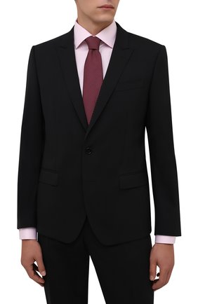 Мужской шелковый галстук BRIONI красного цвета, арт. 062I00/01461 | Фото 2 (Материал: Текстиль, Шелк; Принт: С принтом)