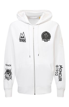 Мужской хлопковая толстовка 2 moncler 1952 MONCLER GENIUS белого цвета по цене 73500 руб., арт. G2-092-8G000-03-809KX | Фото 1 Мужской хлопковая толстовка 2 moncler 1952 MONCLER GENIUS белого цвета, арт. G2-092-8G000-03-809KX | Фото 1 (Длина (для топов): Удлиненные; Рукава: Длинные; Материал внешний: Хлопок; Мужское Кросс-КТ: Толстовка-одежда; Стили: Спорт-шик)