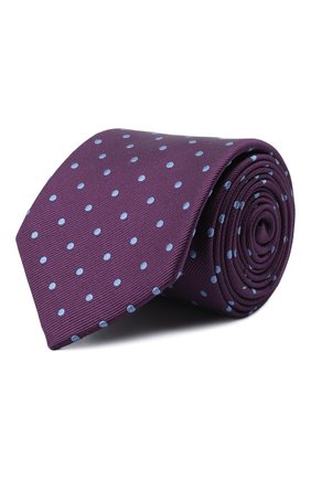 Мужской шелковый галстук LANVIN фиолетового цвета по цене 11150 руб., арт. 1303/TIE | Фото 1 Мужской шелковый галстук LANVIN фиолетового цвета, арт. 1303/TIE | Фото 1 (Материал: Шелк, Текстиль; Принт: С принтом)