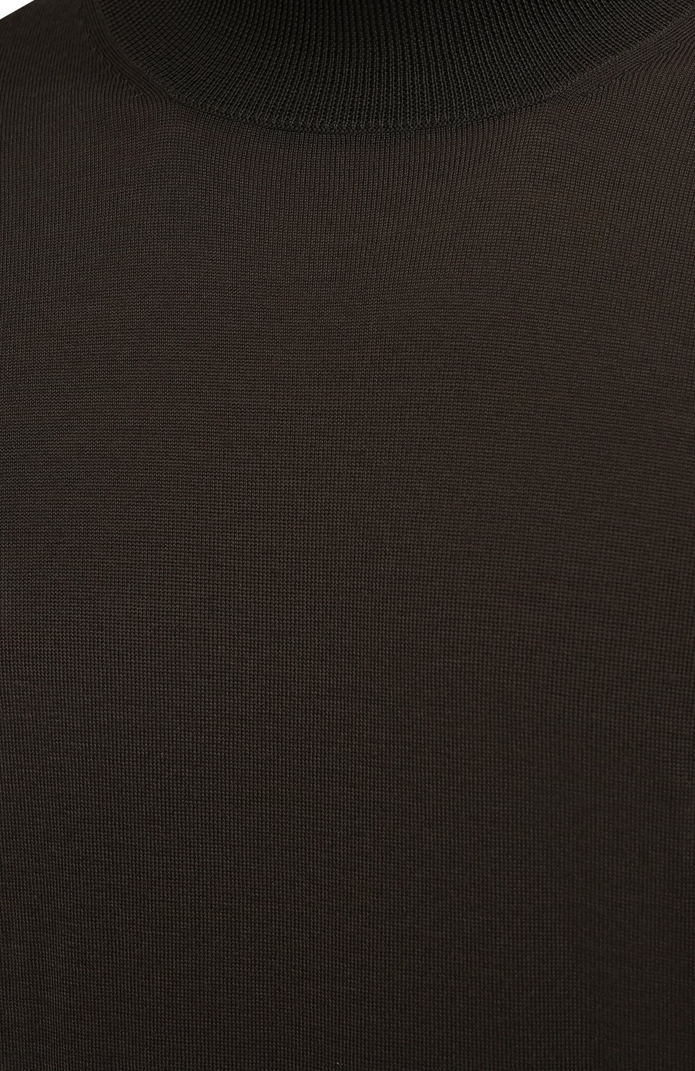 Мужской шерстяная водолазка GRAN SASSO хаки цвета, арт. 45154/14790 | Фото 5 (Материал внешний: Шерсть; Рукава: Длинные; Принт: Без принта; Длина (для топов): Стандартные; Стили: Классический; Мужское Кросс-КТ: Водолазка-одежда)