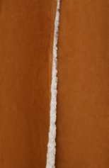 Женская двусторонняя дубленка ISABEL MARANT коричневого цвета, арт. MA1053-21A001I/ABAZ0E | Фото 5 (Рукава: Длинные; Материал внешний: Натуральный мех; Длина (верхняя одежда): До середины бедра; Региональные ограничения белый список (Axapta Mercury): RU; Стили: Кэжуэл)