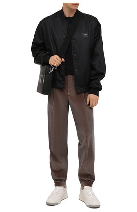 Мужские хлопковые брюки GIORGIO ARMANI коричневого цвета по цене 82550 руб., арт. 0WGPP0D7/T02SV | Фото 2 Мужские хлопковые брюки GIORGIO ARMANI коричневого цвета, арт. 0WGPP0D7/T02SV | Фото 2 (Материал внешний: Хлопок; Материал подклада: Синтетический материал; Случай: Повседневный; Стили: Кэжуэл; Длина (брюки, джинсы): Стандартные)