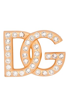 Женская брошь DOLCE & GABBANA золотого цвета по цене 23950 руб., арт. WPN6L8/W1111 | Фото 1 Женская брошь DOLCE & GABBANA золотого цвета, арт. WPN6L8/W1111 | Фото 1 (Материал: Металл)