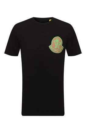 Мужская хлопковая футболка 2 moncler 1952 MONCLER GENIUS черного цвета по цене 21800 руб., арт. G2-092-8C000-09-8390T | Фото 1 Мужская хлопковая футболка 2 moncler 1952 MONCLER GENIUS черного цвета, арт. G2-092-8C000-09-8390T | Фото 1 (Рукава: Короткие; Длина (для топов): Стандартные; Материал внешний: Хлопок; Принт: С принтом; Стили: Гранж)