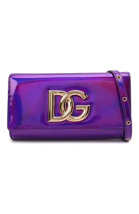 Женский клатч 3.5 DOLCE & GABBANA фиолетового цвета по цене 99950 руб., арт. BB7082/AQ495 | Фото 6 Женский клатч 3.5 DOLCE & GABBANA фиолетового цвета, арт. BB7082/AQ495 | Фото 6 (Женское Кросс-КТ: Вечерняя сумка, Клатч-клатчи; Сумки: Сумки; Материал: Натуральная кожа; Ремень/цепочка: На ремешке; Размер: small)