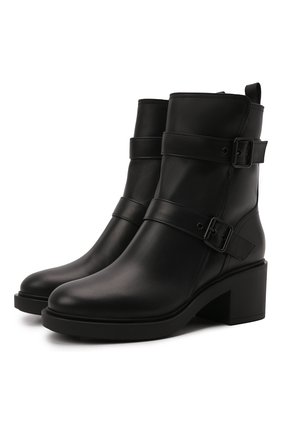 Женские кожаные сапоги GIANVITO ROSSI черного цвета по цене 103500 руб., арт. G73235.45G0M.CLYNENE | Фото 1 Женские кожаные сапоги GIANVITO ROSSI черного цвета, арт. G73235.45G0M.CLYNENE | Фото 1 (Материал утеплителя: Натуральный мех; Подошва: Платформа; Каблук высота: Средний; Женское Кросс-КТ: Без шнуровки-ботинки; Каблук тип: Устойчивый)