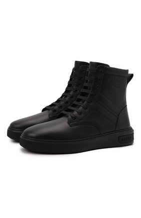 Мужские кожаные кеды mevys BALLY черного цвета по цене 45900 руб., арт. MEVYS/00 | Фото 1 Мужские кожаные кеды mevys BALLY черного цвета, арт. MEVYS/00 | Фото 1 (Материал внутренний: Натуральная кожа, Текстиль; Подошва: Массивная)
