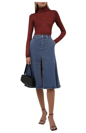 Женская водолазка STELLA MCCARTNEY бордового цвета по цене 61650 руб., арт. 604059/S2286 | Фото 2 Женская водолазка STELLA MCCARTNEY бордового цвета, арт. 604059/S2286 | Фото 2 (Длина (для топов): Стандартные; Материал внешний: Вискоза; Рукава: Длинные; Женское Кросс-КТ: Водолазка-одежда; Стили: Кэжуэл)