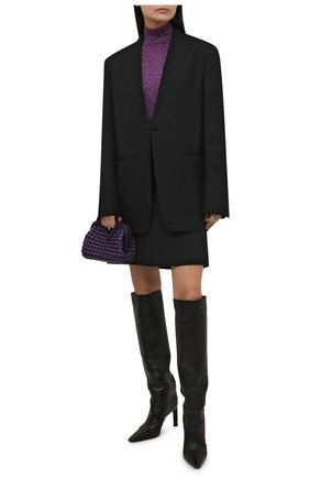 Женская водолазка STELLA MCCARTNEY фиолетового цвета по цене 61650 руб., арт. 604059/S2286 | Фото 2 Женская водолазка STELLA MCCARTNEY фиолетового цвета, арт. 604059/S2286 | Фото 2 (Материал внешний: Вискоза; Женское Кросс-КТ: Водолазка-одежда; Стили: Кэжуэл; Рукава: Длинные; Длина (для топов): Стандартные)
