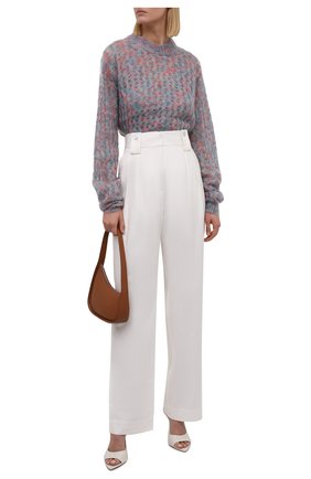 Женский свитер ACNE STUDIOS разноцветного цвета по цене 33450 руб., арт. A60256 | Фото 2 Женский свитер ACNE STUDIOS разноцветного цвета, арт. A60256 | Фото 2 (Длина (для топов): Стандартные; Рукава: Длинные; Материал внешний: Шерсть; Женское Кросс-КТ: Свитер-одежда; Стили: Кэжуэл)