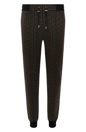 Мужские джоггеры BALMAIN хаки цвета по цене 145500 руб., арт. WH00B067/J314 | Фото 1 Мужские джоггеры BALMAIN хаки цвета, арт. WH00B067/J314 | Фото 1 (Длина (брюки, джинсы): Стандартные; Материал внешний: Хлопок, Синтетический материал; Силуэт М (брюки): Джоггеры; Стили: Кэжуэл)