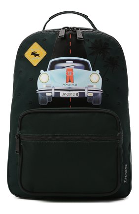 Детская рюкзак JEUNE PREMIER темно-зеленого цвета, арт. Bo021170 | Фото 1 (Материал: Текстиль)