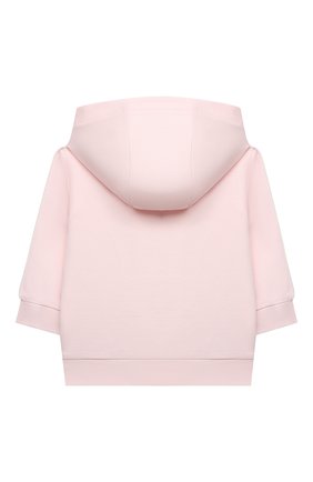 Детский хлопковая толстовка FENDI розового цвета по цене 17800 руб., арт. BUH028/8RA/3M-9M | Фото 2 Детский хлопковая толстовка FENDI розового цвета, арт. BUH028/8RA/3M-9M | Фото 2 (Материал подклада: Хлопок; Материал внешний: Хлопок; Рукава: Длинные; Ростовка одежда: 6 мес | 68 см, 9 мес | 74 см)
