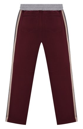 Детские хлопковые брюки BRUNELLO CUCINELLI бордового цвета по цене 53450 руб., арт. BM810E306C | Фото 2 Детские хлопковые брюки BRUNELLO CUCINELLI бордового цвета, арт. BM810E306C | Фото 2 (Материал внешний: Хлопок; Случай: Повседневный; Региональные ограничения белый список (Axapta Mercury): RU; Ростовка одежда: 12 лет | 152 см)