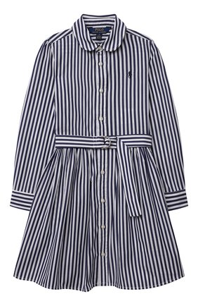 Детское хлопковое платье POLO RALPH LAUREN голубого цвета по цене 8615 руб., арт. 312785816 | Фото 1 Детское хлопковое платье POLO RALPH LAUREN голубого цвета, арт. 312785816 | Фото 1 (Рукава: Длинные; Материал внешний: Хлопок; Случай: Повседневный; Ростовка одежда: 5 лет | 110 см, 6 лет | 116 см, 7 лет | 122 см)