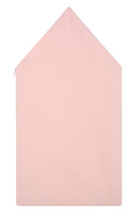 Детский хлопковый конверт EMPORIO ARMANI розового цвета, арт. 6KNB14/NJ03Z | Фото 2 (Материал: Хлопок, Текстиль)