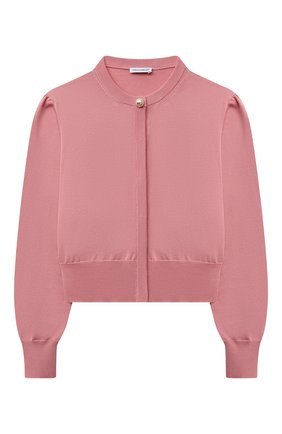 Детский хлопковый кардиган DOLCE & GABBANA розового цвета по цене 27700 руб., арт. L5KWF1/JACLC/8-14 | Фото 1 Детский хлопковый кардиган DOLCE & GABBANA розового цвета, арт. L5KWF1/JACLC/8-14 | Фото 1 (Рукава: Длинные; Материал внешний: Хлопок; Девочки Кросс-КТ: Кардиган-одежда; Ростовка одежда: 10 - 11 лет | 140 - 146см, 12 лет | 152 см, 8 лет | 128 см)