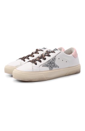 Детские кожаные кеды superstar GOLDEN GOOSE DELUXE BRAND белого цвета по цене 20900 руб., арт. GYF00112.F001989 | Фото 1 Детские кожаные кеды superstar GOLDEN GOOSE DELUXE BRAND белого цвета, арт. GYF00112.F001989 | Фото 1 (Материал внутренний: Натуральная кожа; Материал внешний: Кожа)