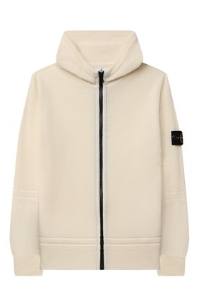 Детский шерстяная толстовка STONE ISLAND белого цвета по цене 19950 руб., арт. 7516503A4/6-8 | Фото 1 Детский шерстяная толстовка STONE ISLAND белого цвета, арт. 7516503A4/6-8 | Фото 1 (Материал внешний: Шерсть; Рукава: Длинные; Мальчики Кросс-КТ: Толстовка-одежда; Ростовка одежда: 6 лет | 116 см, 8 лет | 128 см)