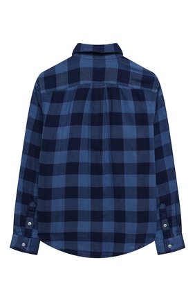 Детская хлопковая рубашка POLO RALPH LAUREN синего цвета по цене 7700 руб., арт. 323850936 | Фото 2 Детская хлопковая рубашка POLO RALPH LAUREN синего цвета, арт. 323850936 | Фото 2 (Материал внешний: Хлопок; Рукава: Длинные; Случай: Повседневный; Ростовка одежда: 13 - 15 лет | 158 см, 10 - 11 лет | 140 - 146см, 9 лет | 134 см, 16 лет | 164 см)