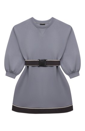 Детское хлопковое платье EMPORIO ARMANI голубого цвета по цене 18100 руб., арт. 6K3A18/1JHSZ | Фото 1 Детское хлопковое платье EMPORIO ARMANI голубого цвета, арт. 6K3A18/1JHSZ | Фото 1 (Рукава: Длинные; Материал внешний: Хлопок; Случай: Повседневный; Ростовка одежда: 10 - 11 лет | 140 - 146см, 13 - 15 лет | 158 см, 16 лет | 164 см, 4 года | 104 см, 5 лет | 110 см, 6 лет | 116 см, 7 лет | 122 см, 8 лет | 128 см)