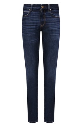 Мужские джинсы Z ZEGNA синего цвета по цене 48800 руб., арт. VY780/ZZ533 | Фото 1 Мужские джинсы Z ZEGNA синего цвета, арт. VY780/ZZ533 | Фото 1 (Длина (брюки, джинсы): Стандартные; Материал внешний: Хлопок; Кросс-КТ: Деним; Силуэт М (брюки): Прямые; Детали: Потертости; Стили: Кэжуэл)