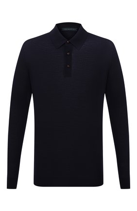 Мужское шерстяное поло KITON темно-синего цвета по цене 169000 руб., арт. UK864L | Фото 1 Мужское шерстяное поло KITON темно-синего цвета, арт. UK864L | Фото 1 (Материал внешний: Шерсть; Длина (для топов): Стандартные; Рукава: Длинные; Застежка: Пуговицы; Стили: Классический; Кросс-КТ: Трикотаж; Big sizes: Big Sizes)