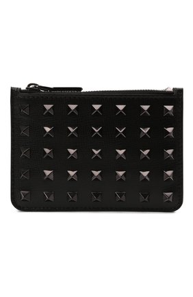 Мужской кожаный кошелек для монет VALENTINO черного цвета по цене 54600 руб., арт. WY0P0T14/PWR | Фото 1 Мужской кожаный кошелек для монет VALENTINO черного цвета, арт. WY0P0T14/PWR | Фото 1 (Материал: Натуральная кожа)