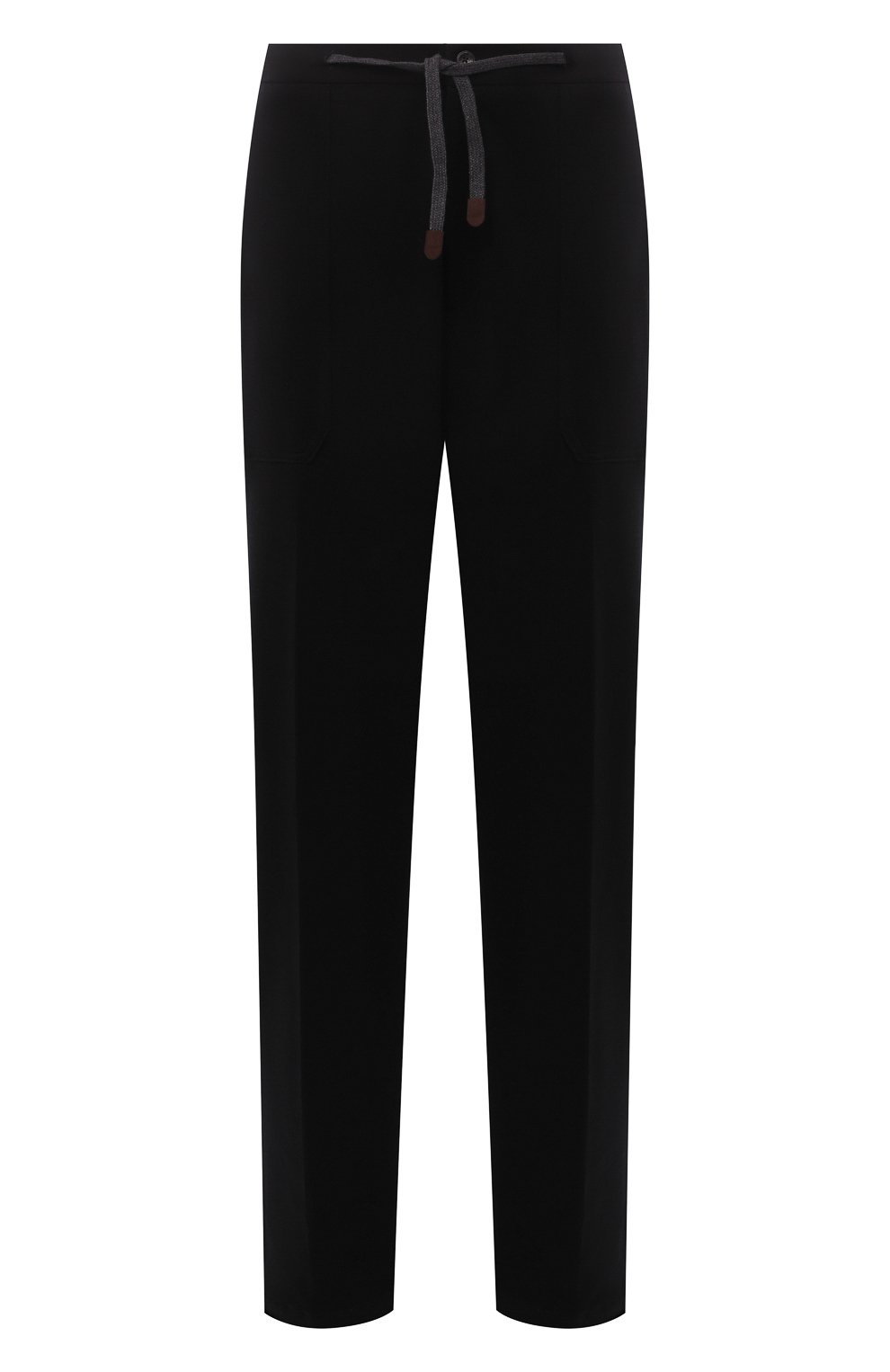 Мужские брюки MARCO PESCAROLO черного цвета, арт. BAIA/ZIP/4462 | Фото 1 (Big sizes: Big Sizes; Длина (брюки, джинсы): Стандартные; Случай: Повседневный; Материал внешний: Лиоцелл, Растительное волокно; Стили: Кэжуэл)