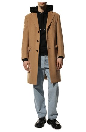 Мужской хлопковое худи SAINT LAURENT черного цвета по цене 56700 руб., арт. 677259/YB2PG | Фото 2 Мужской хлопковое худи SAINT LAURENT черного цвета, арт. 677259/YB2PG | Фото 2 (Материал внешний: Хлопок; Мужское Кросс-КТ: Худи-одежда; Принт: С принтом; Стили: Минимализм; Длина (для топов): Стандартные; Рукава: Длинные)