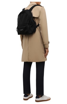 Мужской текстильный рюкзак city SAINT LAURENT черного цвета по цене 51950 руб., арт. 671634/2701Z | Фото 2 Мужской текстильный рюкзак city SAINT LAURENT черного цвета, арт. 671634/2701Z | Фото 2 (Ремень/цепочка: На ремешке; Материал: Текстиль; Размер: large)