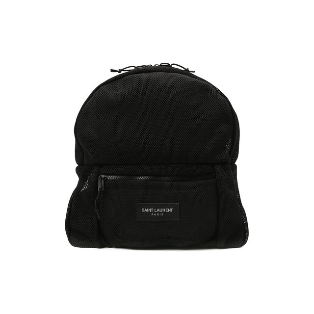 Текстильный рюкзак City Saint Laurent черного цвета