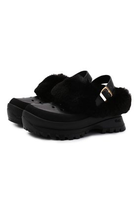 Женские сандалии trace fff STELLA MCCARTNEY черного цвета по цене 48800 руб., арт. 800391/N0245 | Фото 1 Женские сандалии trace fff STELLA MCCARTNEY черного цвета, арт. 800391/N0245 | Фото 1 (Материал внешний: Экокожа; Материал внутренний: Текстиль; Подошва: Платформа; Каблук высота: Низкий)