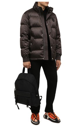 Мужские кроссовки b-runner BALMAIN оранжевого цвета по цене 58750 руб., арт. WM1VI261/TPSP | Фото 2 Мужские кроссовки b-runner BALMAIN оранжевого цвета, арт. WM1VI261/TPSP | Фото 2 (Материал внутренний: Натуральная кожа, Текстиль; Подошва: Массивная; Материал внешний: Текстиль; Стили: Гранж)