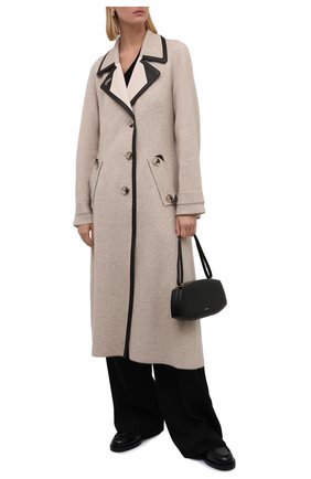 Женское пальто GIORGIO ARMANI бежевого цвета по цене 289500 руб., арт. 6KAL01/AM55Z | Фото 2 Женское пальто GIORGIO ARMANI бежевого цвета, арт. 6KAL01/AM55Z | Фото 2 (Длина (верхняя одежда): Длинные; Материал внешний: Синтетический материал; Рукава: Длинные; Стили: Гламурный; 1-2-бортные: Однобортные)