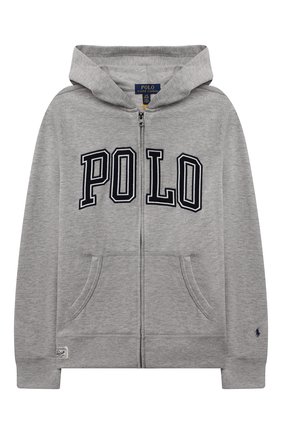 Детский хлопковая толстовка POLO RALPH LAUREN серого цвета по цене 8615 руб., арт. 323851028 | Фото 1 Детский хлопковая толстовка POLO RALPH LAUREN серого цвета, арт. 323851028 | Фото 1 (Материал внешний: Хлопок, Синтетический материал; Рукава: Длинные; Мальчики Кросс-КТ: Толстовка-одежда; Ростовка одежда: 10 - 11 лет | 140 - 146см, 9 лет | 134 см, 16 лет | 164 см)