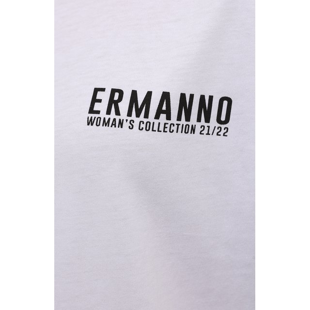 фото Хлопковая футболка ermanno firenze
