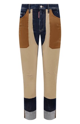 Мужские джинсы DSQUARED2 бежевого цвета по цене 72900 руб., арт. S74LB0950/S30342 | Фото 1 Мужские джинсы DSQUARED2 бежевого цвета, арт. S74LB0950/S30342 | Фото 1 (Материал внешний: Хлопок; Кросс-КТ: Деним; Силуэт М (брюки): Прямые; Стили: Гранж; Длина (брюки, джинсы): Стандартные)
