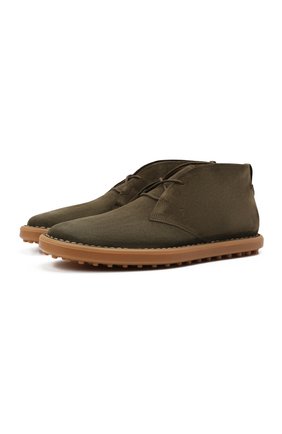 Мужские замшевые ботинки TOD’S хаки цвета по цене 54300 руб., арт. XXM06G0ES50RE0 | Фото 1 Мужские замшевые ботинки TOD’S хаки цвета, арт. XXM06G0ES50RE0 | Фото 1 (Подошва: Плоская; Материал внутренний: Натуральная кожа; Мужское Кросс-КТ: Ботинки-обувь, Дезерты-обувь; Материал внешний: Замша, Кожа; Материал утеплителя: Без утеплителя)