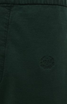 Мужские хлопковые брюки MAISON MARGIELA зеленого цвета, арт. S50KA0586/S25520 | Фото 5 (Длина (брюки, джинсы): Стандартные; Случай: Повседневный; Материал внешний: Хлопок; Стили: Минимализм)