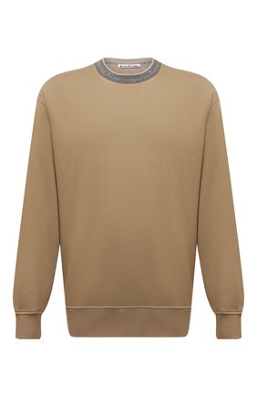 Мужской свитшот из вискозы и хлопка ACNE STUDIOS бежевого цвета по цене 25800 руб., арт. BI0144 | Фото 1 Мужской свитшот из вискозы и хлопка ACNE STUDIOS бежевого цвета, арт. BI0144 | Фото 1 (Длина (для топов): Удлиненные; Рукава: Длинные; Материал внешний: Вискоза, Хлопок; Мужское Кросс-КТ: свитшот-одежда; Принт: Без принта; Стили: Минимализм)