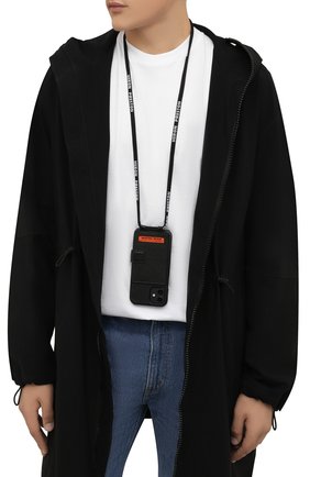 Кожаный чехол для iphone 12 pro max HERON PRESTON черного цвета по цене 19300 руб., арт. HMPA015F21LEA0011022 | Фото 2 Кожаный чехол для iphone 12 pro max HERON PRESTON черного цвета, арт. HMPA015F21LEA0011022 | Фото 2 (Материал: Натуральная кожа)