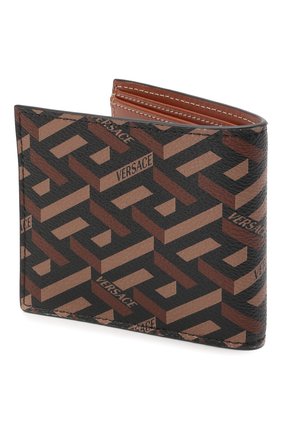 Мужской портмоне VERSACE коричневого цвета по цене 23850 руб., арт. DPU2463/1A01974 | Фото 2 Мужской портмоне VERSACE коричневого цвета, арт. DPU2463/1A01974 | Фото 2 (Материал: Пластик)