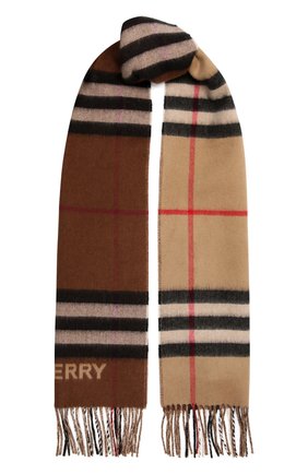 Женский кашемировый шарф BURBERRY бежевого цвета по цене 43500 руб., арт. 8045329 | Фото 1 Женский кашемировый шарф BURBERRY бежевого цвета, арт. 8045329 | Фото 1 (Материал: Кашемир, Шерсть)