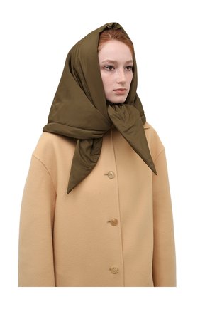 Женский утепленная косынка TAK.ORI хаки цвета по цене 23500 руб., арт. SCT90070PL100AW21 | Фото 2 Женский утепленная косынка TAK.ORI хаки цвета, арт. SCT90070PL100AW21 | Фото 2 (Материал: Текстиль, Синтетический материал)