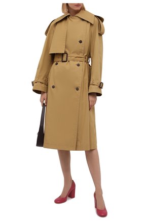 Женские кожаные туфли GIANVITO ROSSI фуксия цвета по цене 48600 руб., арт. G22011.85RIC.VITHIBI | Фото 2 Женские кожаные туфли GIANVITO ROSSI фуксия цвета, арт. G22011.85RIC.VITHIBI | Фото 2 (Материал внутренний: Натуральная кожа; Каблук высота: Высокий; Подошва: Плоская; Каблук тип: Устойчивый)