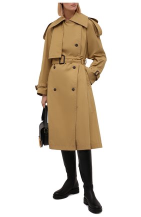 Женские кожаные сапоги GIANVITO ROSSI черного цвета по цене 126000 руб., арт. G80364.20G0M.CLYNENE | Фото 2 Женские кожаные сапоги GIANVITO ROSSI черного цвета, арт. G80364.20G0M.CLYNENE | Фото 2 (Высота голенища: Высокие; Материал утеплителя: Натуральный мех; Подошва: Платформа; Каблук высота: Низкий; Каблук тип: Устойчивый; Материал внешний: Кожа)