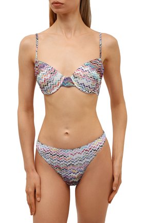 Женский раздельный купальник MISSONI разноцветного цвета по цене 38050 руб., арт. MMP00122/BR00FT | Фото 2 Женский раздельный купальник MISSONI разноцветного цвета, арт. MMP00122/BR00FT | Фото 2 (Материал подклада: Синтетический материал; Материал внешний: Вискоза; Женское Кросс-КТ: Раздельные купальники)