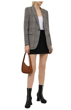 Женские комбинированные ботильоны groove STELLA MCCARTNEY черного цвета по цене 69950 руб., арт. 800438/W1CV0 | Фото 2 Женские комбинированные ботильоны groove STELLA MCCARTNEY черного цвета, арт. 800438/W1CV0 | Фото 2 (Материал внешний: Экокожа, Текстиль; Подошва: Плоская; Материал внутренний: Текстиль; Каблук высота: Высокий; Каблук тип: Устойчивый)